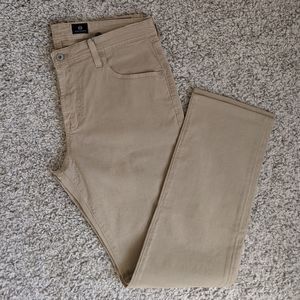 AG ADRIANO GOLDSCHMIED THE MATCHBOX Slim Straight, Beige, 36